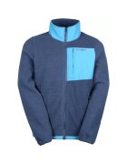Fundango Jacheta regular fit din fleece Haven Hybrid - Albastru