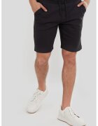 Fundango Pantaloni scurti de trening cu croiala regular-fit si snur Delon - Negru stins