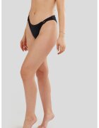 Fundango Slip cu model tropical Lola - Negru