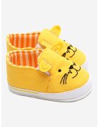Funny Baby Tenisi slip-on cu model animal - Galben sofran