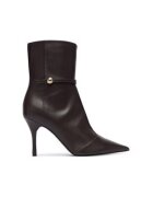 Furla Botine dama pana la glezna - 305616296 - piele naturala - maro