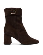 Furla Botine dama YJ73HIC Piele naturala - Maro - Maro inchis