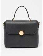 Furla Geanta din piele cu maner si bareta suplimentara Moonlight - Negru