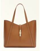 Furla Geanta tote de piele Goccia - Caramel