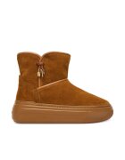 Furla Ghete dama - Brandy - piele naturala - maro