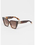Furla Ochelari de soare cat eye - Maro scortisoara