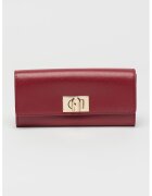 Furla Portofel de piele 1927 Continental - Visiniu