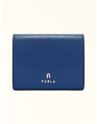 Furla Portofel pliabil din piele Camelia - Albastru inchis