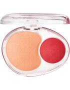 fwee Mellow Dual Blusher Fard de obraz 7.2 grdwqfq - Rosu/Portocaliu