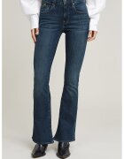 G-STAR Blugi bootcut cu talie medie - Albastru inchis