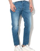 G-STAR Blugi drepti cu croiala conica 3301 - Albastru