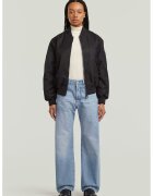 G-STAR Blugi relaxed fit cu talie inalta - Albastru deschis