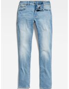 G-STAR Blugi skinny cu aspect decolorat - Albastru pastel