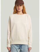 G-STAR Bluza de trening cu maneci raglan Premium Core 2.0 - Crem