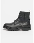G-STAR Bocanci din piele Blake - Negru