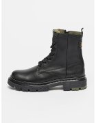G-STAR Bocanci din piele Kafey - Negru
