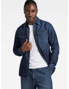 G-STAR Camasa slim fit din chambray - Albastru