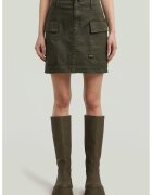 G-STAR Fusta cargo scurta - Kaki inchis