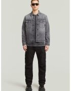 G-STAR Pantaloni cargo cu talie medie - Negru
