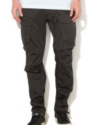 G-STAR Pantaloni cargo gri inchis cu croiala conica Rovic