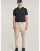 G-STAR Pantaloni conici cu talie medie - Bej
