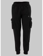 G-STAR Pantaloni de trening de bumbac cu buzunare - Negru