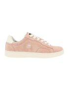 G-STAR Pantofi sport de piele intoarsa cu detalii logo1 - Roz pastel