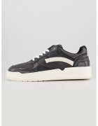G-STAR Pantofi sport low-cut de piele Grid Lea - Alb fildes/Negru