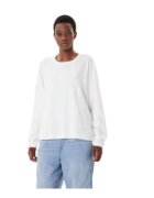 G-Star Raw Bluza dama - G Star Raw - bumbac organic - alb -