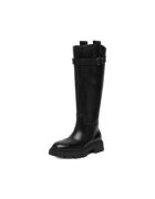 G STAR RAW Cizme dama negru - piele naturala - slip-on - benzi elastice