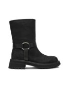G-Star Raw Cizme dama piele naturala - negru - EO-RUZGAR-2521-82