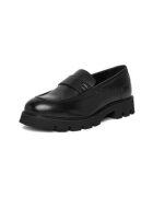 G STAR RAW Mocasini barbati - slip-on - elastic - negru - piele naturala