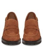G-Star Raw Mocasini dama - WI34-JANELLE-01 - piele naturala - maro