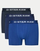 G-Star Raw Set 3 boxeri barbati - G Star Raw - 304710148 - Bumbac organic - M INTL - Albastru