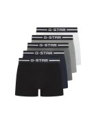 G-Star Raw Set de boxeri Hemlock - 5 perechi - Alb/Negru/Gri