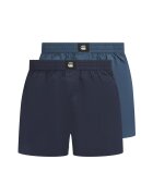 G-Star Raw Set de boxeri lejeri din bumbac Elm - 2 perechi - Albastru inchis