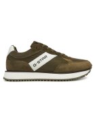 G-Star Raw Tenisi barbati - XAVIER-01-WE - piele naturala - kaki