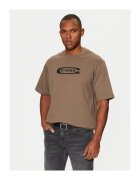 G-Star Raw Tricou barbati - G Star Raw - 304710315 - Bumbac organic - Maro - Maro