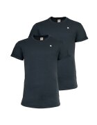 G-STAR Set de tricouri din bumbac organic - 2 piese - Gri/Albastru