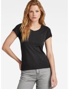 G-STAR Tricou de bumbac organic cu decolteu in V Eyben - Negru