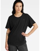 G-STAR Tricou lejer din bumbac organic - Negru