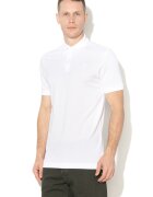 G-STAR Tricou polo slim fit din material pique Dunda - Alb