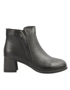 Gallop Ghete casual - dama - 8858 - negru - piele naturala - cu toc - Negru
