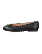 Gant Balerini de piele cu funda Mihay - Negru