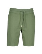 Gant Bermude sport cu talie ajustabile Shield - Verde sparanghel