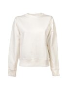 Gant Bluza de trening cu decolteu la baza gatului si maneci cazute Essential 11675 - Alb murdar