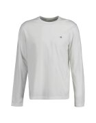 Gant Bluza regular-fit din bumbac cu decolteu la baza gatului Shield - Alb