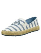 Gant Espadrile dama 30568945 - Textil - Alb/Albastru