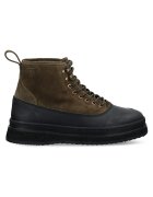 Gant Ghete barbatesti piele naturala - kaki/negru -
