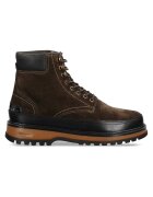 Gant Ghete barbatesti - piele naturala - maro/negru